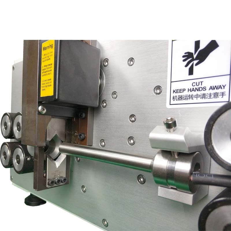 Máy cắt và tuốt dây điện, dây cáp đa lõi tự động cao cấp HS-BX08